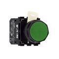 Cutler-Hammer E22PB3 Momentary Flush Push Button Green | Eaton Product Image