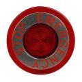 Cutler-Hammer E34M2N8 Lens Mushroom Head Red Emergency Stop Illuminated Product Image
