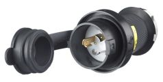 Hubbell HBL2311SW Twist-Lock Watertight Safety-Shroud Plug Product Image