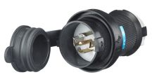 Hubbell HBL2511SW Twist-Lock Watertight Safety-Shroud Plug Product Image