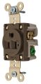 Hubbell HBL5361 Heavy Duty Specification Grade Single Receptacle Product Image