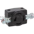 Hubbell HBL7410B Flush Receptacle | Twist-Lock Product Image