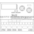 Siemens 3RA2 814-2FW10 Auxiliary Contact | Time Delay | Sirius | 3RA2814-2FW10 Product Image