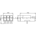 Siemens 3RV1 928-1H Terminal Block | 3RV1928-1H Product Image