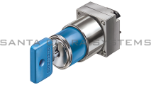 Siemens 3SB3 500-3DH11 Key Operated Switch Product Image