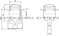 Siemens 3SB3 648-6BA50 Pilot Light Product Image
