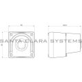 Siemens 3SB3 801-0DF3 Emergency Stop Pushbutton Station | 3SB3801-0DF3 Product Image