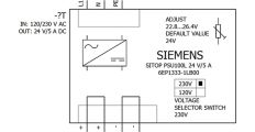 Siemens 6EP1 333-1LB00 Power Supply | SITOP PSU100L | 6EP1333-1LB00 Product Image
