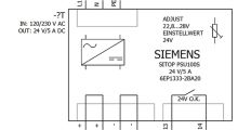 Siemens 6EP1 333-2BA20 Power Supply | 6EP1333-2BA20 Product Image