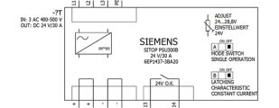 Siemens 6EP1 437-3BA20 Power Supply | 6EP1437-3BA20 Product Image