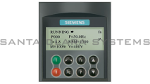 Siemens 6SE6 400-0AP00-0AA1 Advanced Operator Panel | AOP | Micromaster | 6SE6400-0AP00-0AA1 Product Image