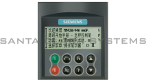 Siemens 6SE6 400-0AP00-0AB0 Operator Panel Product Image