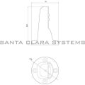 Siemens 8WD4 308-0CA Mounting Bracket | 8WD4308-0CA Product Image