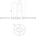 Siemens 8WD4 308-0CB Mounting Bracket | 8WD4308-0CB Product Image