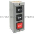 Square D 9001-BG306 3 Unit Push Button Station High-Low-Stop Product Image