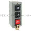 Square D 9001-BG322 3 Unit Pushbutton Station for-Rev-Stop W/ Lockout Product Image