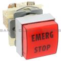 Square D 9001-KXRN135 Pushbutton Operator Emerg Stop Product Image