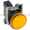 Telemecanique XB4 BVG5 orange complete pilot light Ø22 plain lens with integral LED 110?120V Product Image