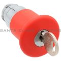 Telemecanique ZB2 BS944 Key Released Pushbutton Product Image